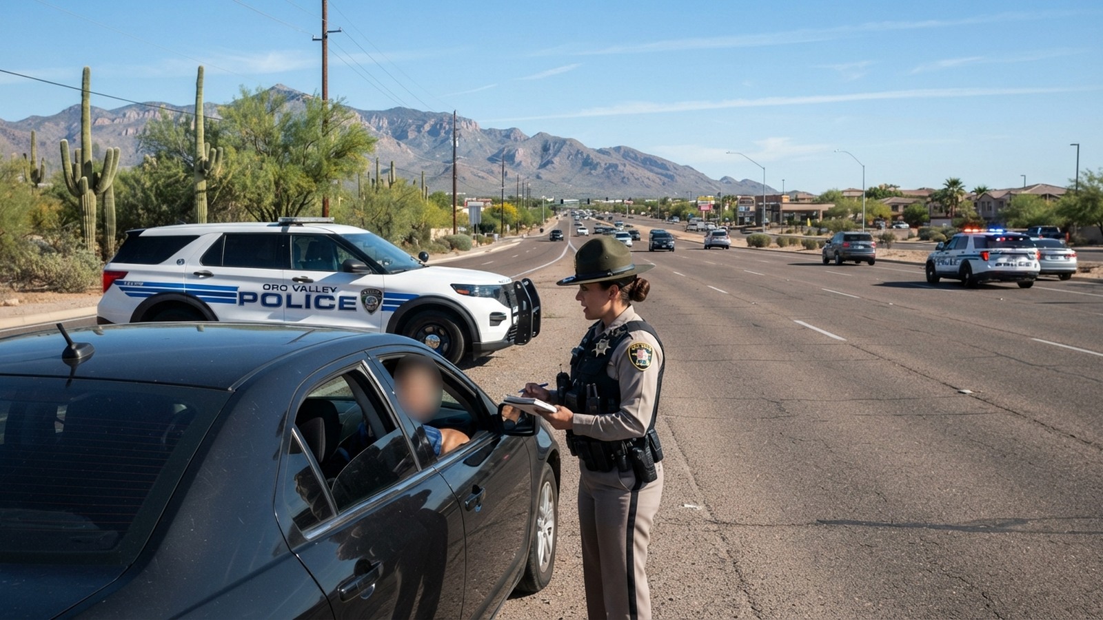 Oro Valley traffic patrol: More officers on roads today