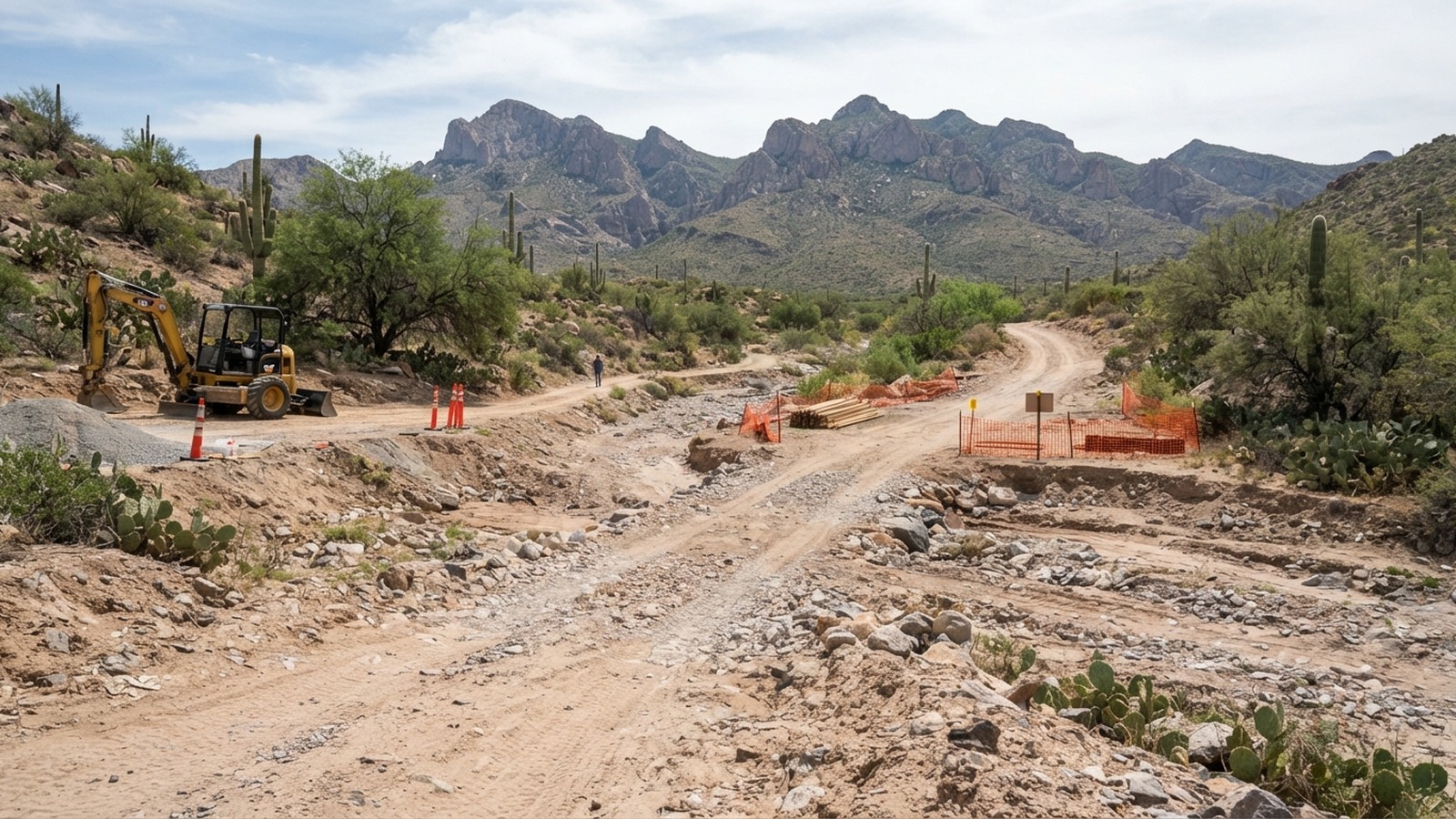 Construction starts next week at Catalina State Park wash crossing