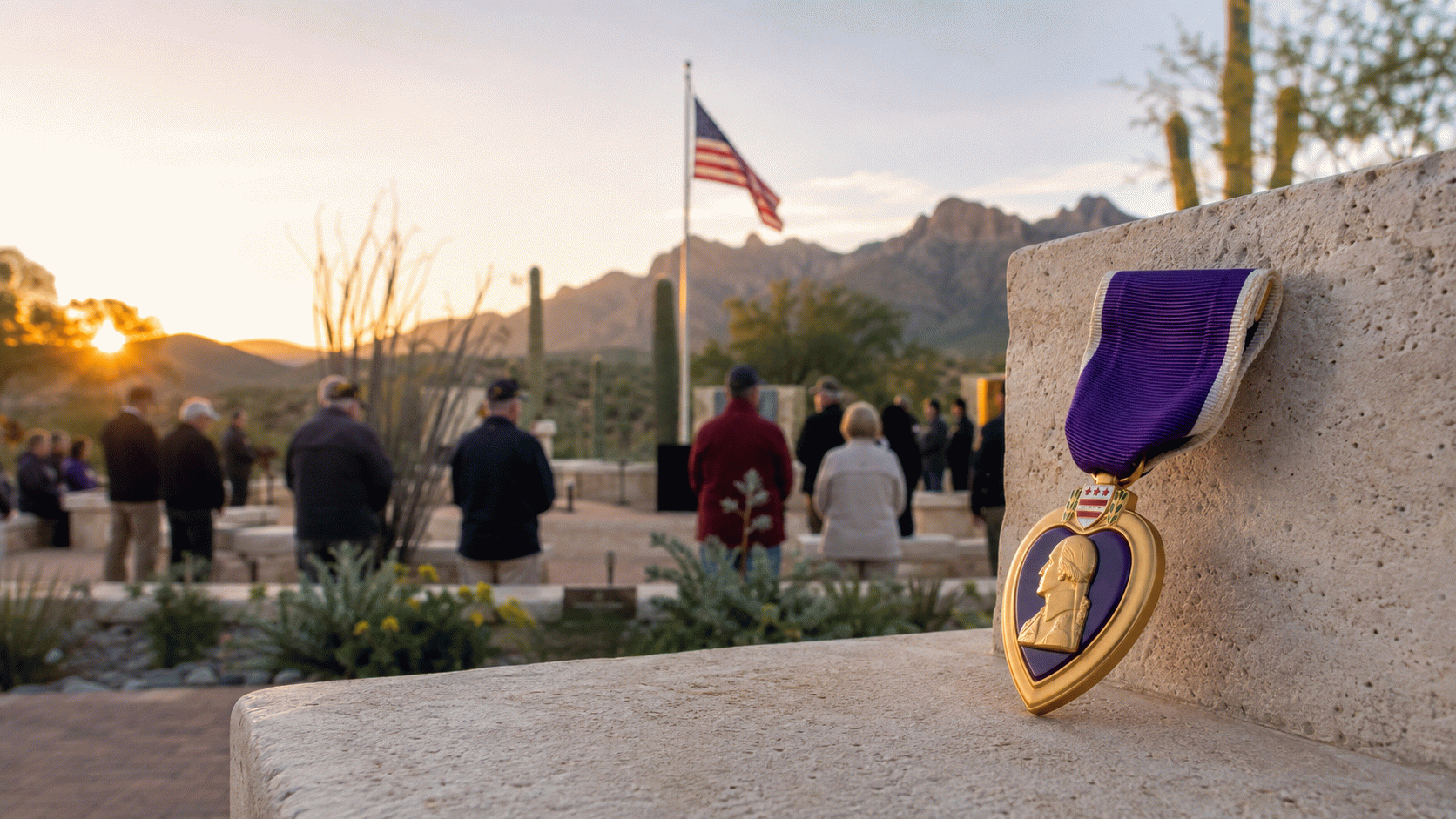 Purple Heart Medallion to Be Unveiled at Oro Valley Memorial