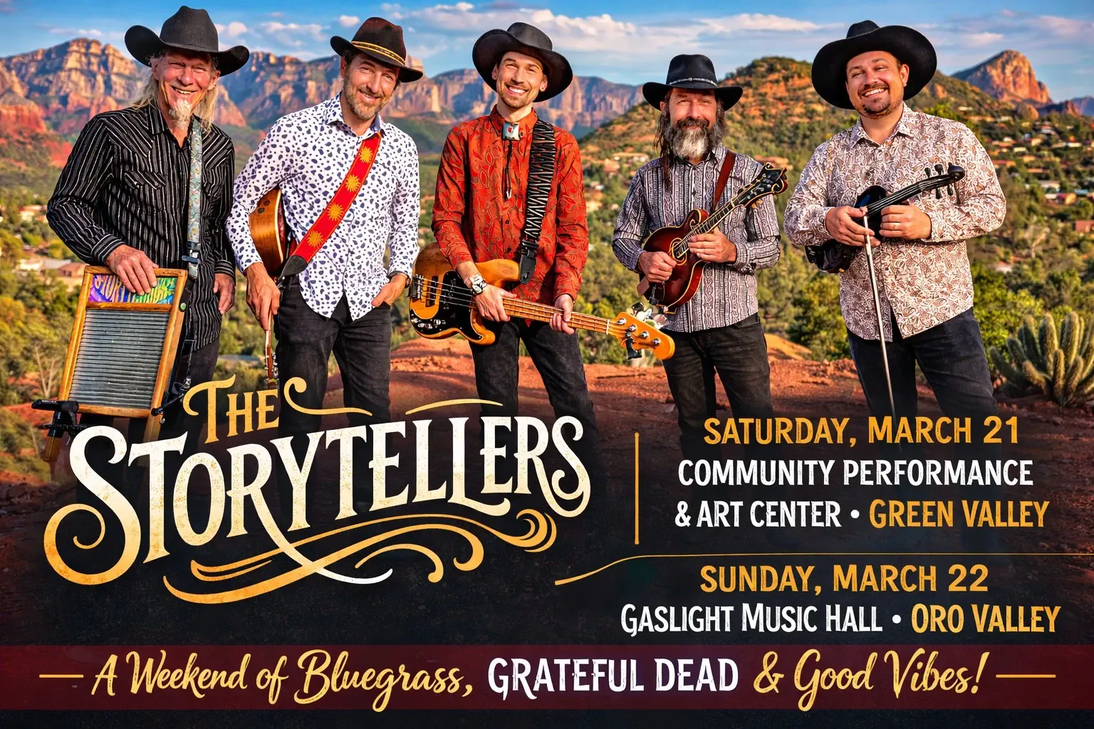 The Storytellers Play Two Southern Arizona Shows