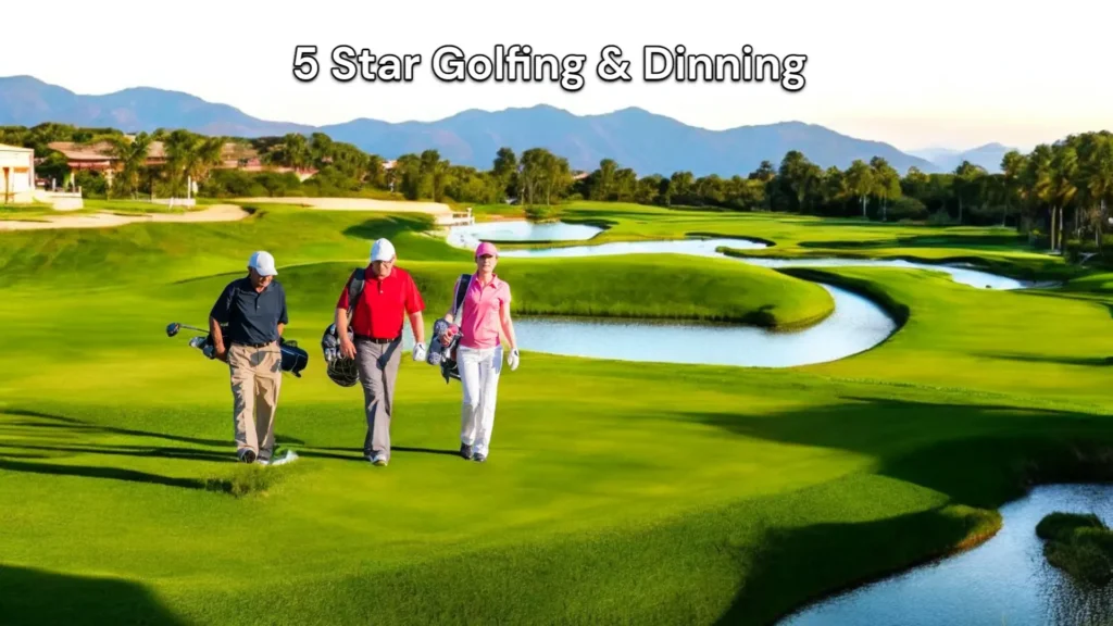 5 star golfing and dinning