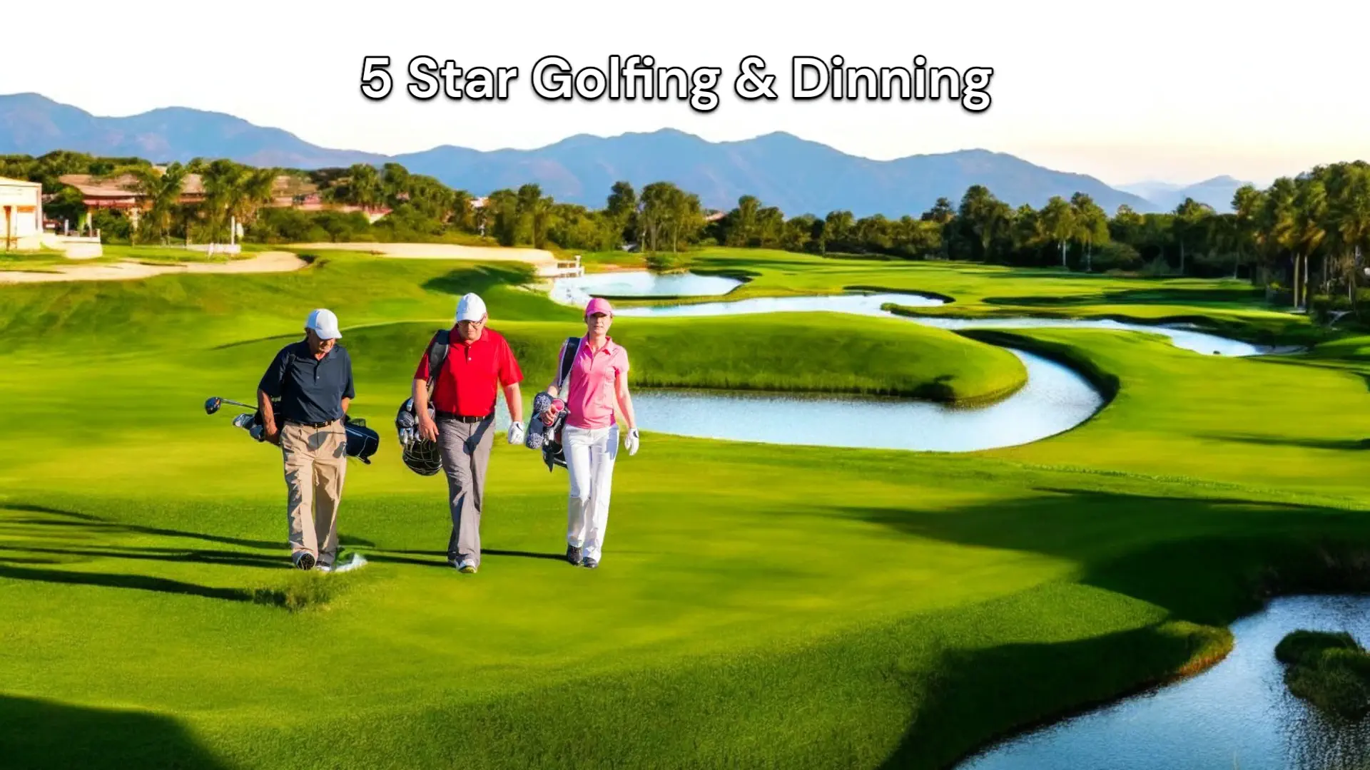 5 star golfing and dinning