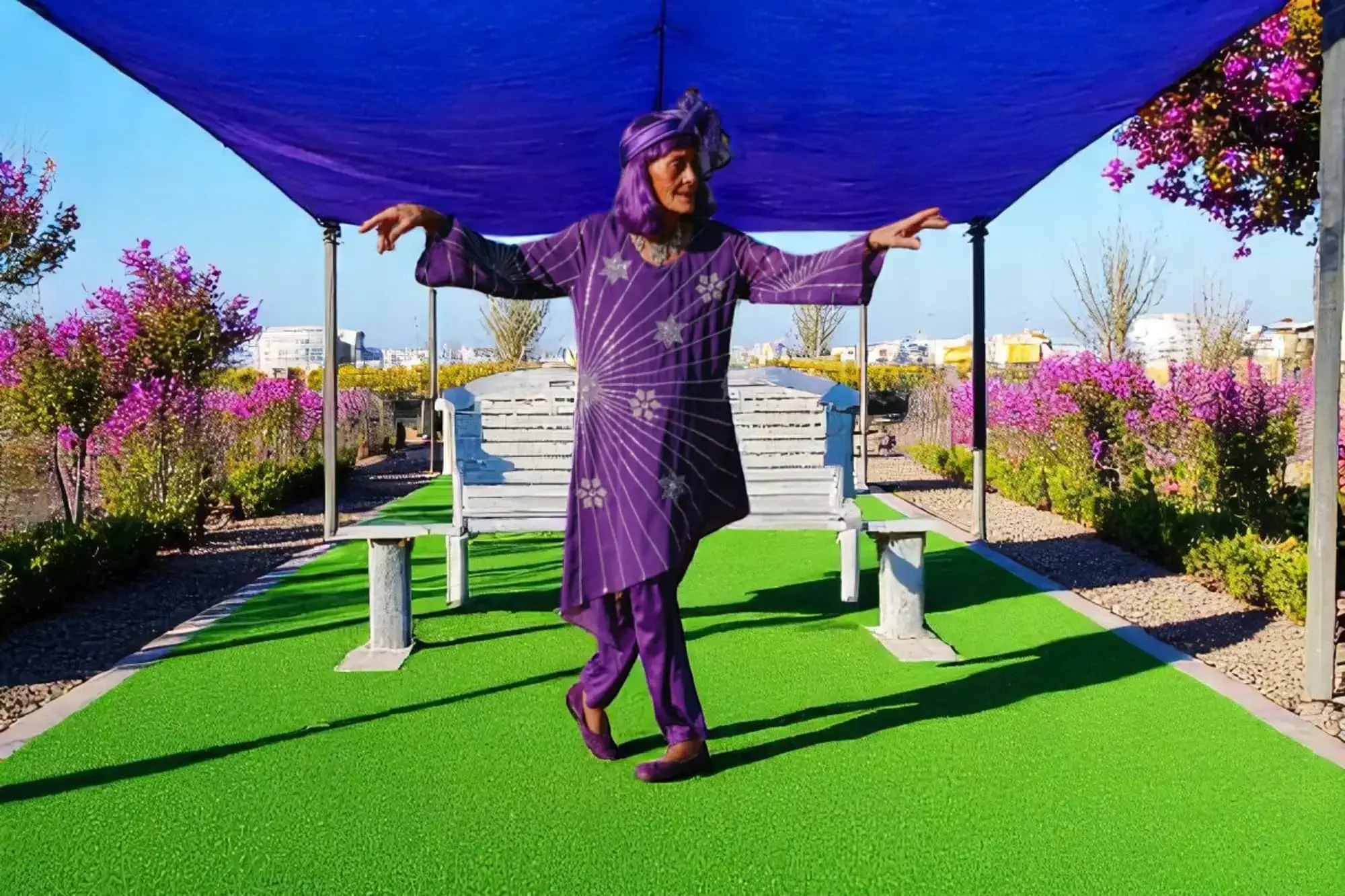 sun city purple woods