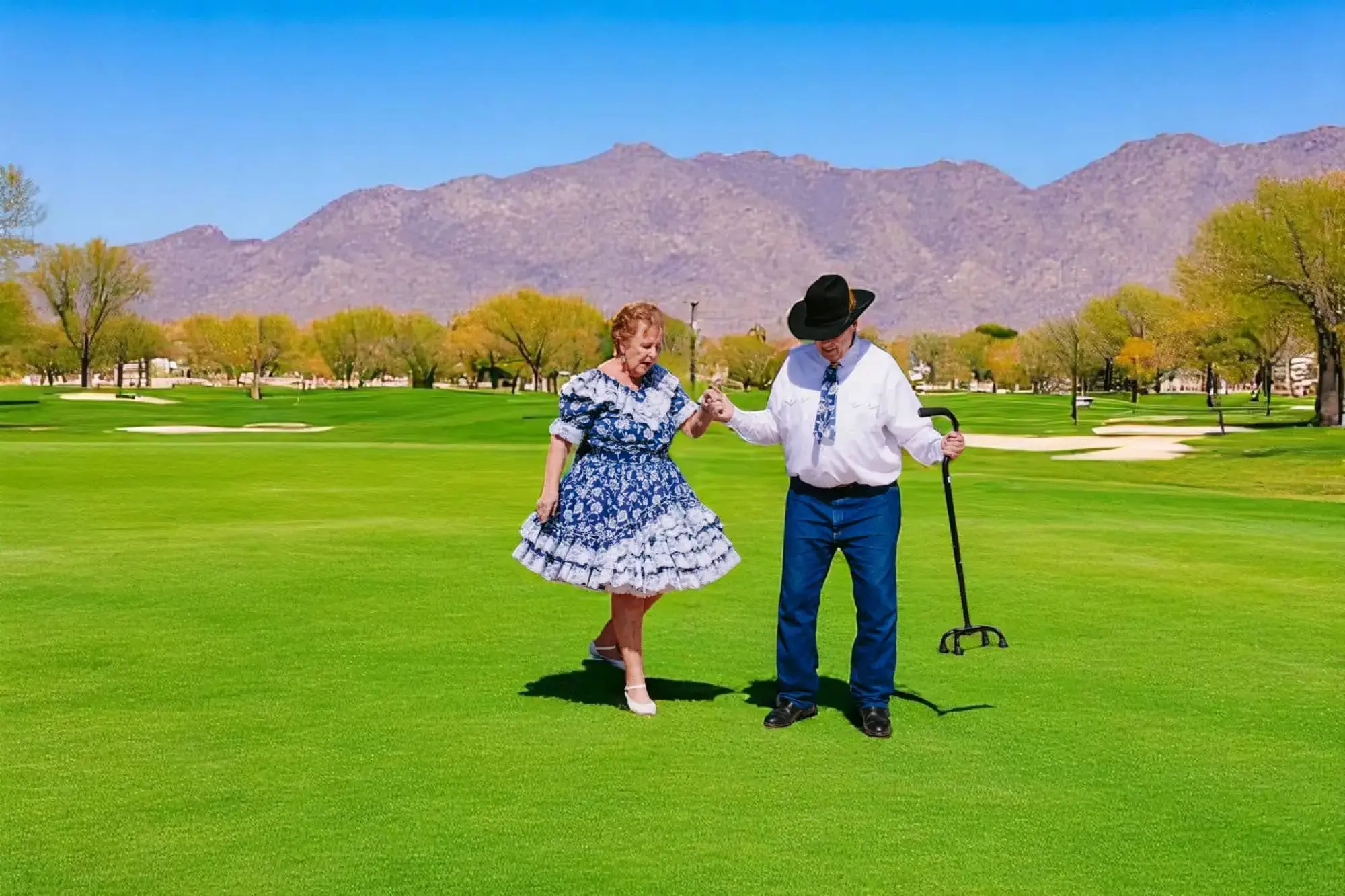 sun city square couple