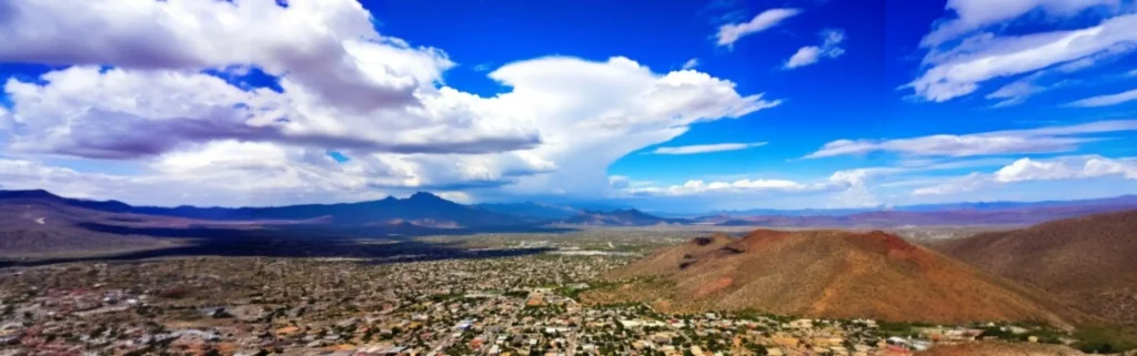 Oro Valley skyline and mountain view