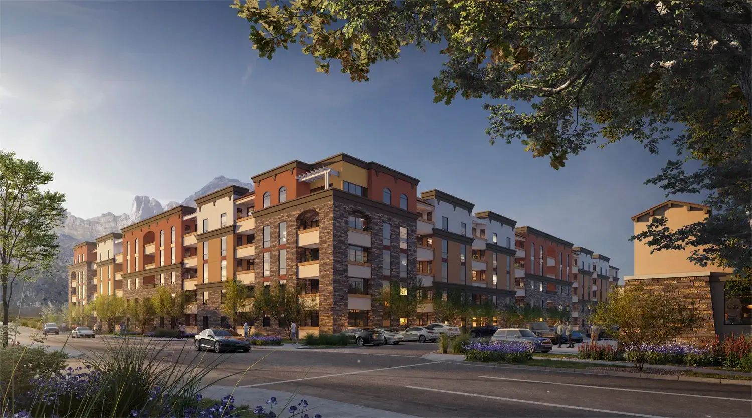 Rendering of Oro Valley Marketplace apartments