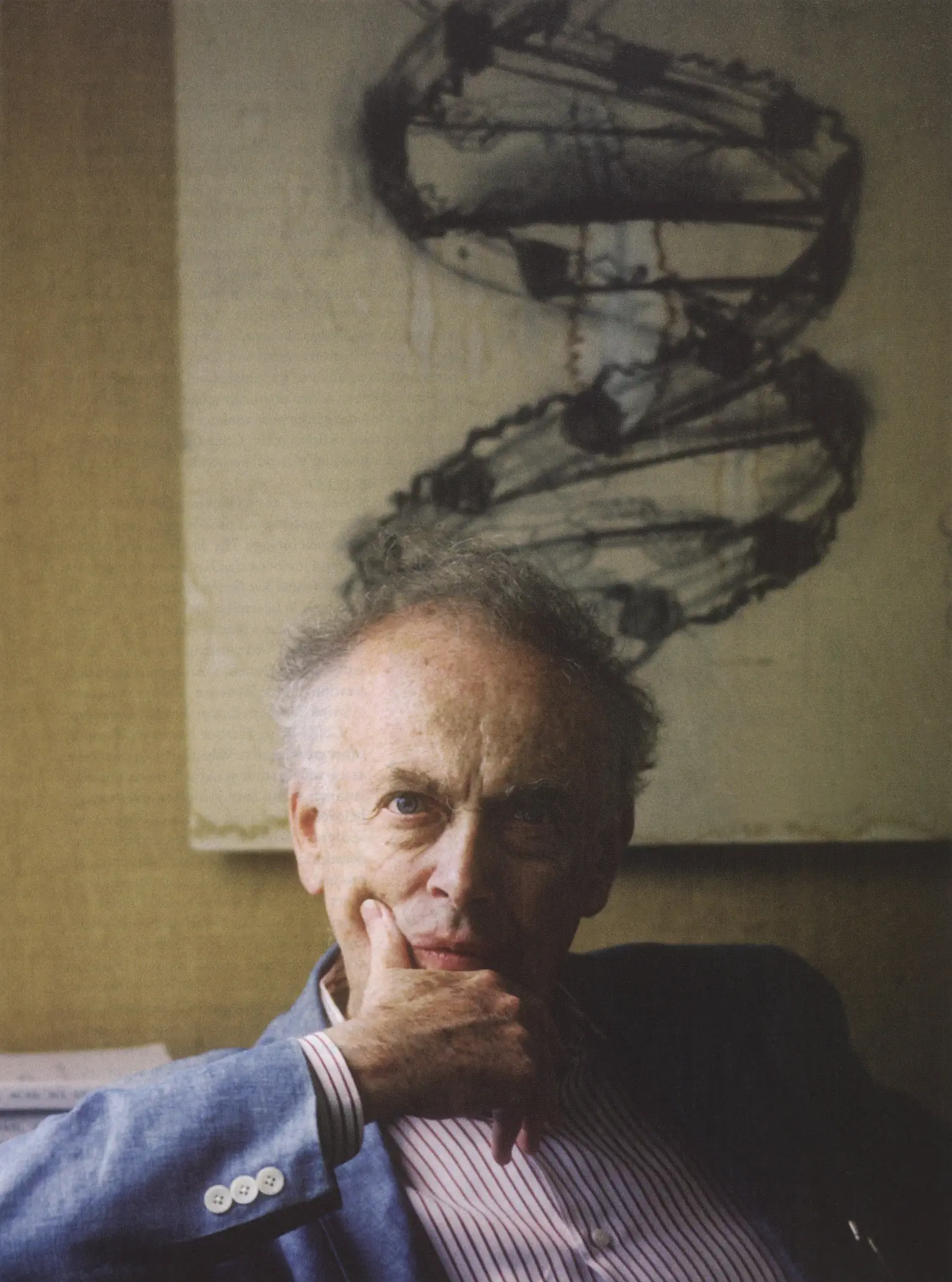 James D. Watson Portrait