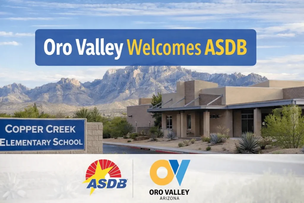 oro valley welcomes asdb copper creek