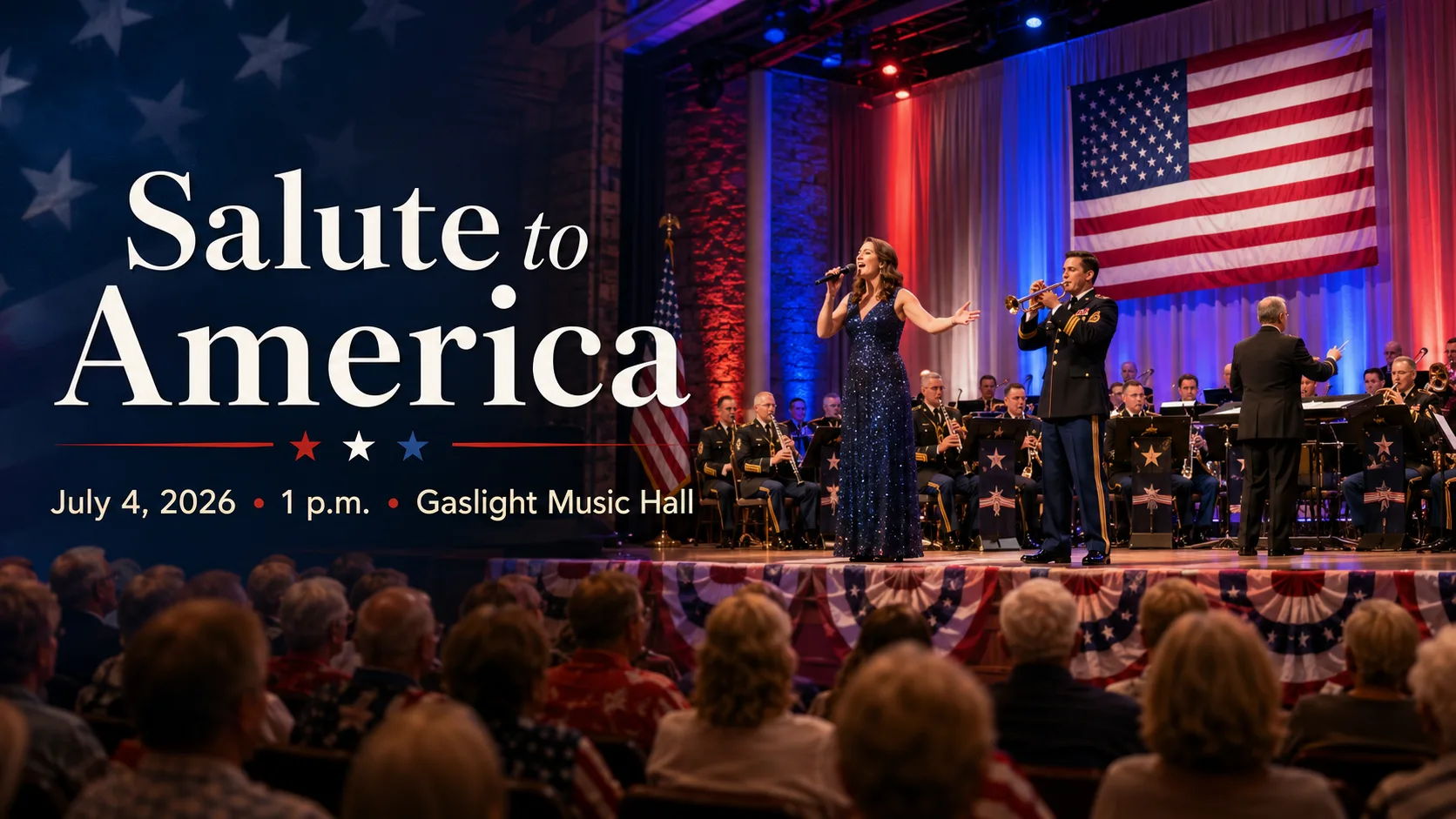Salute to America planned for July 4 at Gaslight Music Hall