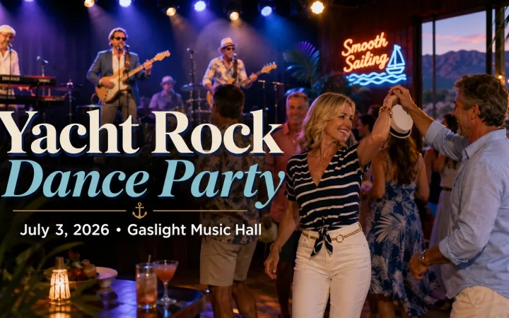 Yacht Rock Dance Party set for July 3 at Gaslight Music Hall in Oro Valley