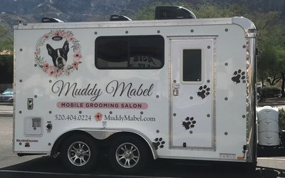 muddy mabel mobile grooming salon